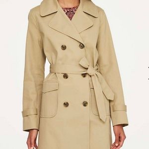 LOFT Tan Trench Coat